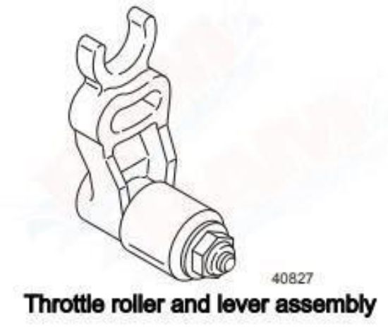 Mercury Outboard 850286A03 Throttle Roller and Lever Assembly