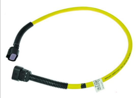 Mercury-Mercruiser 84-879969T20 Smartcraft CAN Data Harness 10 Pin No Resistors Yellow 20 Ft 