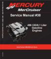 Picture of Mercury-Mercruiser 90-863161T01 Factory Service Manual #30 496 8.1L Gas Engines