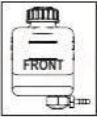 Picture of Mercury-Mercruiser 8M0075708 Lube Reservoir Bottle