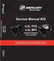Picture of Mercury-Mercruiser 90-8M0086018 Factory Service Manual, 4.3 TKS MPI Engines