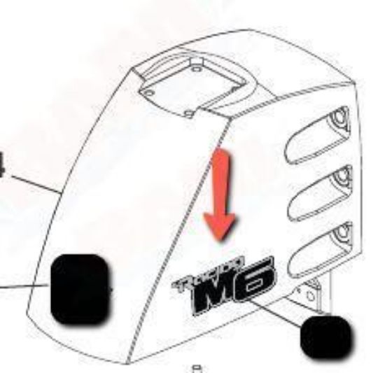 Picture of Mercury-Mercruiser 37-8M0121134 Mercury Racing Decal M6