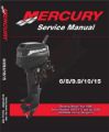 Picture of Mercury Outboard 90-827242R02 Factory Service Manual 6/8/9.9/15 HP