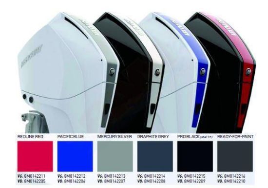 Picture of Mercury-Mercruiser 100-8M0142212 ACCENT PNL BLUEV6