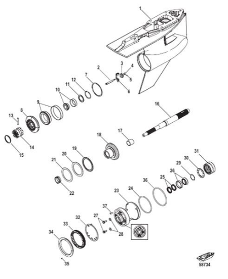 Genuine Mercury Marine parts, large inventory, fast shipping