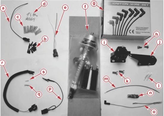 Picture of Mercury-Mercruiser 98-8M0183359 HEI Distributor Kit 4.3L ICM