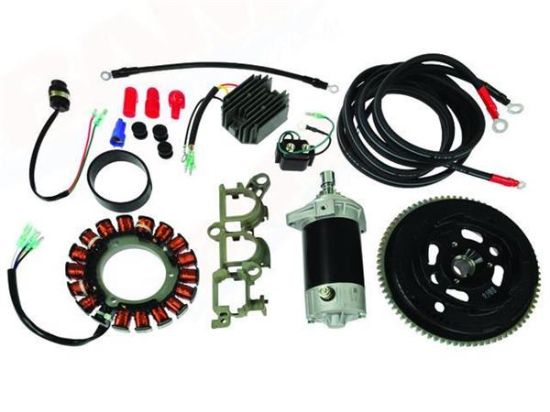 Picture of Mercury Outboard 8M0137846 Electric Start Kit 15 20 EFI FourStroke