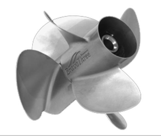 Picture of Mercury-Mercruiser 48-823669L Bravo 3 13 3/4 x 28 Pitch LH Front Cupped Propeller