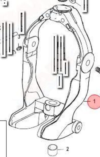 Picture of Mercury-Mercruiser 865328A01 Alpha Gen 2 Gimbal Ring Assembly