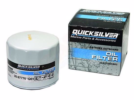 Picture of Mercury Outboard 35-877761Q01 Fourstroke Outboard Canister Oil Filter Quicksilver