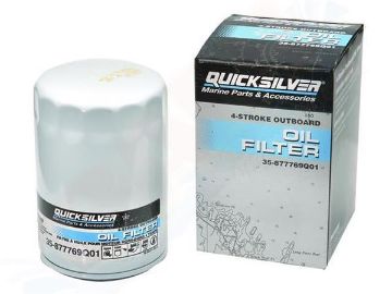 Buy Verado oil filter screw on canister Quicksilver 35-877769Q01 Quicksilver Verado oil filter screw on canister