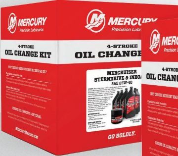 Show details for Mercury-Mercruiser 8M0182228 Oil Change Kit 25W40 GM V6 & V8 Mercury-Mercruiser 8M0182228 Oil Change Kit GM Sterndrive & Inboard