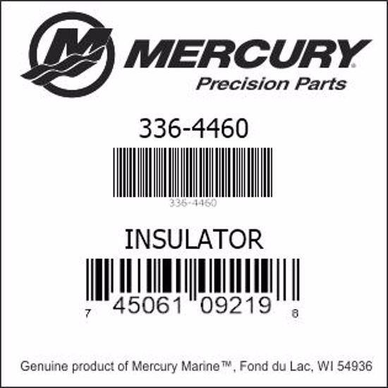 Bar codes for Mercury Marine part number 336-4460