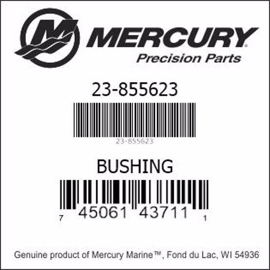 Bar codes for Mercury Marine part number 23-855623