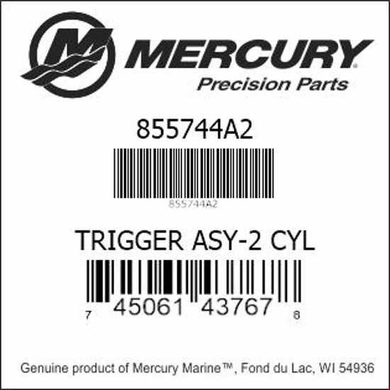 Mercury-Mercruiser 855744A2 TRIGGER ASY-2 CYL