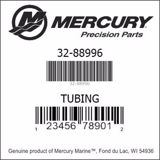 Bar codes for Mercury Marine part number 32-88996