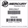 Mercury Outboard 8M0125617 Shift Position Sensor
