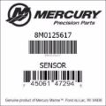 Mercury Outboard 8M0125617 Shift Position Sensor