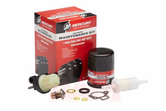 Genuine OEM Mercury Marine 100 Hour service kit part number 8M0090558