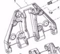 Mercury-Mercruiser 841215T02 K Plane (Trim Tab) Plate Upper