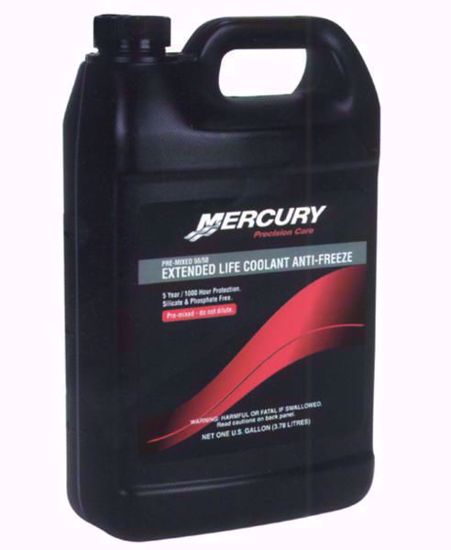 92-877770K1 Mercury extended life coolant antifreeze glycol based pre diluted 1 gal