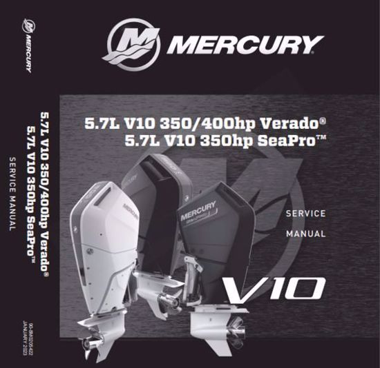 Picture of Mercury Outboard 90-8M0205422 Factory Service Manual V10 350/400 Verado