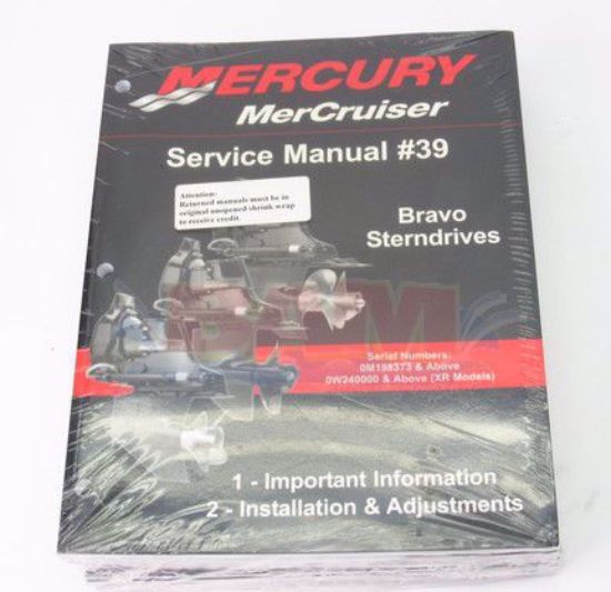 Picture of Mercury-Mercruiser 90-865612T00 Service Manual Set