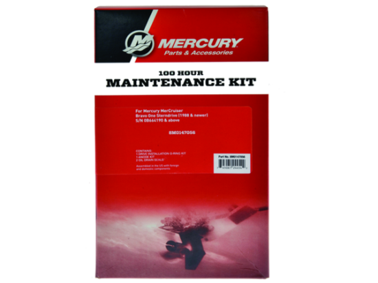 Picture of Mercury-Mercruiser 8M0147056 Bravo 1 (1988 +) 100 Hour Service Kit