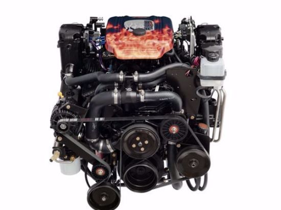 Picture of Mercury-Mercruiser 8M0188296 Reman 383 MAG Bravo MPI Engine