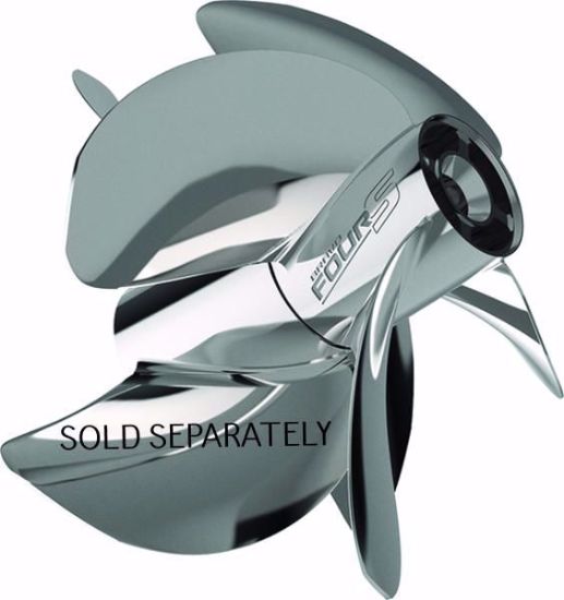 Picture of Mercury-Mercruiser 48-8M0167001 Bravo 4 S 19.5 P LH Front 4 Blade Propeller