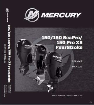 Show details for Mercury Outboard 90-8M0168224 Factory Service Manual 150 HP Picture of Mercury Outboard 90-8M0168224 Factory Service Manual 150 HP