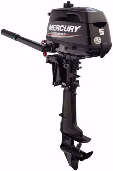 Picture of 1FX5201KK Mercury Outboard 5MH Tiller Handle 15" Short 4 Stroke | 7 Yr Warranty | Free Shipping