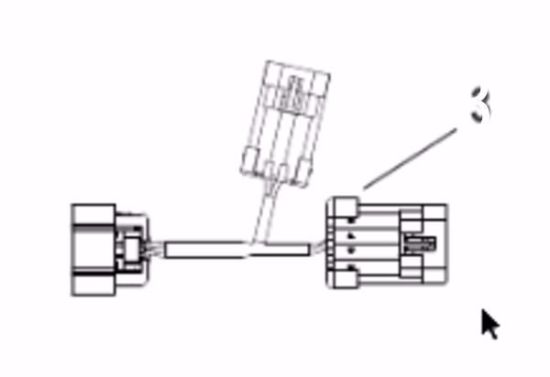 Picture of Mercury-Mercruiser 84-8M0167096 Harness Y Adapter Single Engine