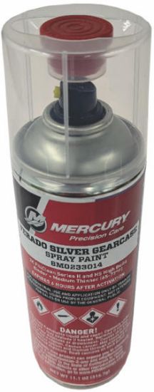 Picture of Mercury Outboard 92-8M0233014 Silver Gear Case Paint