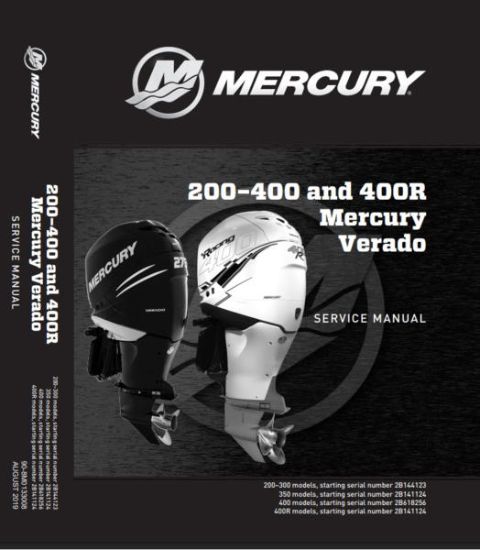 Picture of Mercury Outboard 90-8M0133008 Service Manual Verado 200-400 & 400R
