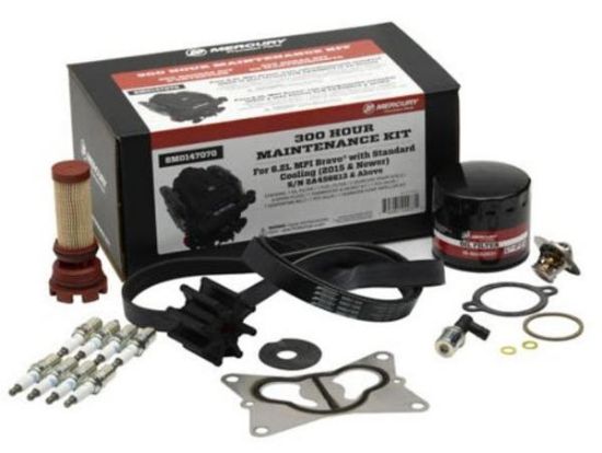 Picture of Mercury-Mercruiser 8M0147070 300 Hour Service Kit 6.2L MPI Bravo 2015 & Newer Std Cooling