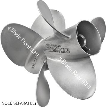 Show details for Bravo 3 Diesel Propellers Picture of Bravo 3 Diesel Propellers