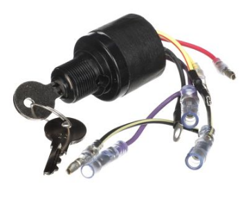 Show details for Mercury-Mercruiser 87-17009A5 Ignition Switch Assembly Picture of Mercury-Mercruiser 87-17009A5 Ignition Switch Assembly