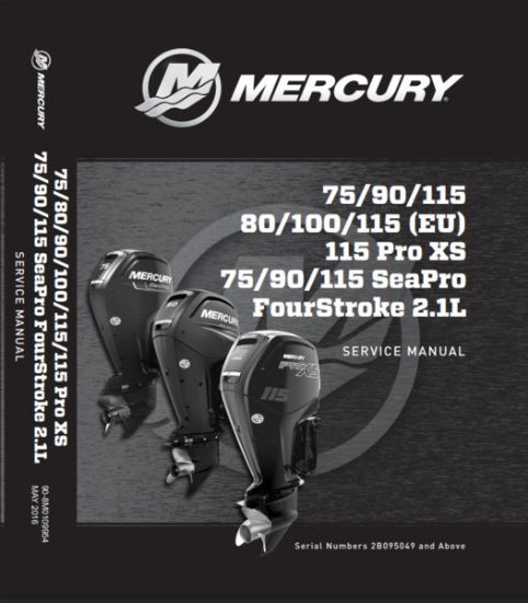 Picture of Mercury Outboard 90-8M0109954 Service Manual 75/90/115