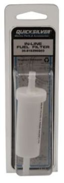 Show details for Mercury Outboard 35-816296Q03 Inline Fuel Filter Picture of Mercury Outboard 35-816296Q03 Inline Fuel Filter