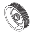 496 MAG power steering pulley 8M0143837