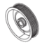 Show details for Mercury-Mercruiser 8M0143837 Power Steering Pulley 496 MAG power steering pulley 8M0143837