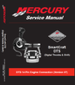 Picture of Mercury-Mercruiser 90-889288 Service Manual SmartCraft DTS 14 Pin