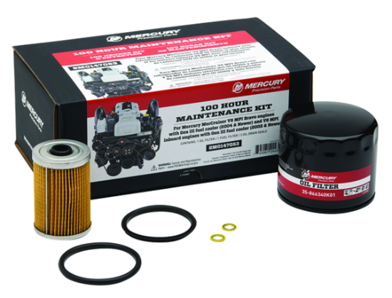 Picture of Mercury-Mercruiser 8M0147053 Service Kit 100 Hour GM V8 MPI 2002+
