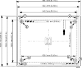 Mercury 8M0110643 502 Vessel View mounting template