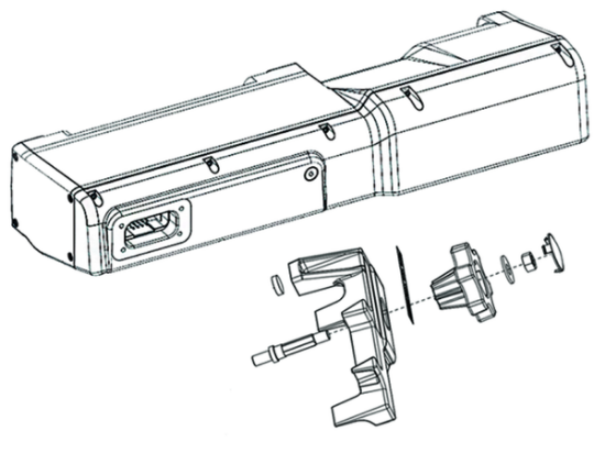 Picture of Mercury Outboard 8M0191732 Electric Actuator Steering Kit