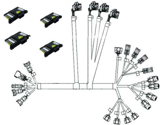Picture of Mercury-Mercruiser 84-8M0169311 LCM Kit Quad Engine