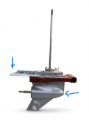 Picture of Mercury Outboard 1600-8M0236239 Gear Case Complete Verado 1.75 XL 5.44 Silv - Scratch & Dent